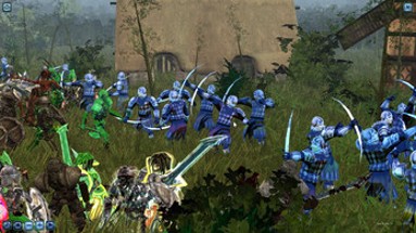3D Fantasy Battle Scene Viewer Image
