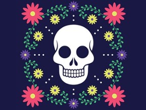 Colorful Skull Jigsaw Image