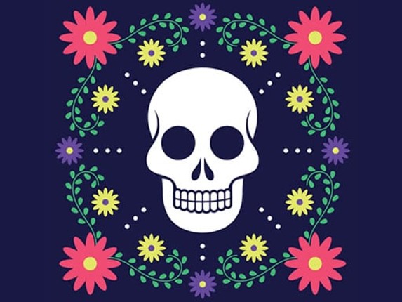 Colorful Skull Jigsaw Game Cover