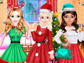 Fashion Girls Christmas Party Image