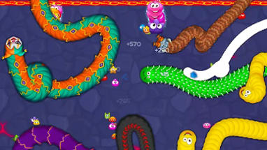 Worm Hunt - Snake game iO zone Image