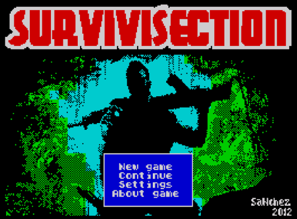 Survivisection | ZX Spectrum + DivMMC | TR-DOS Game Cover