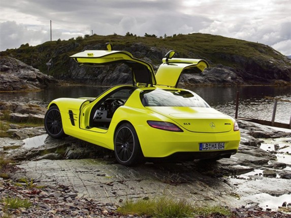 Mercedes-Benz SLS E-Cell  Puzzle Game Cover