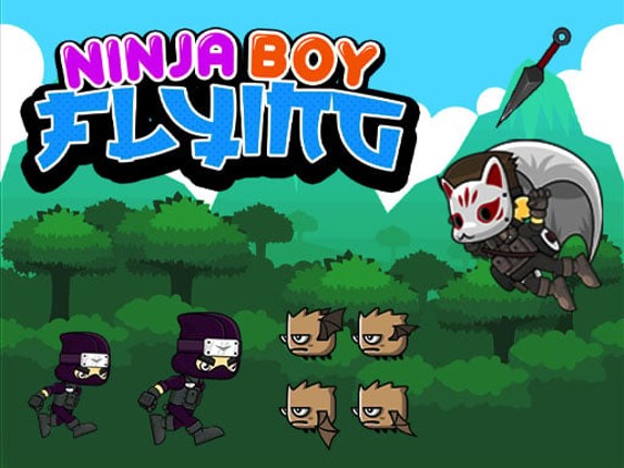 Ninja Boy Flying Game Cover