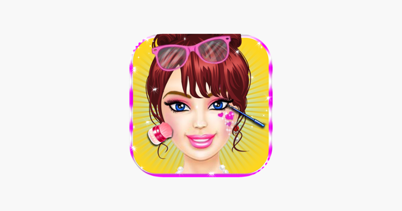 Pink Girl Real Makeover Salon Game Cover