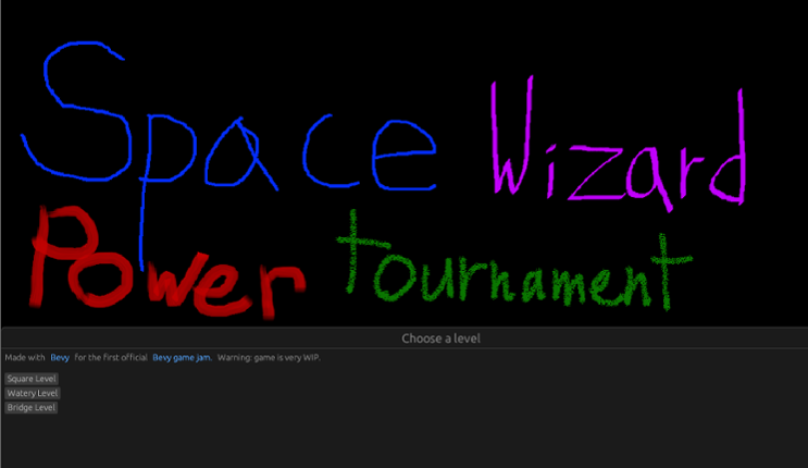 Space Wizard Power Tournament Game Cover