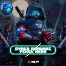 Cyber Samurai Pixel Hero Image