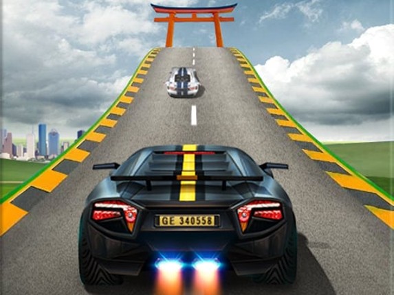 Impossible Car Stunts - Mega Car Ramp Game Cover