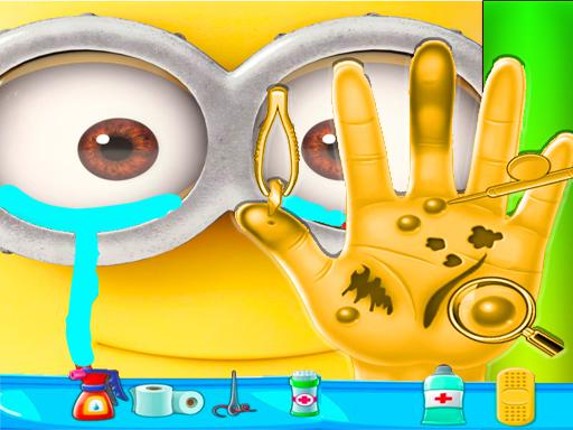 Minion Hand Doctor Game Online - Hospital Surgery Game Cover