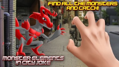 Monster Elements in City Joke Image