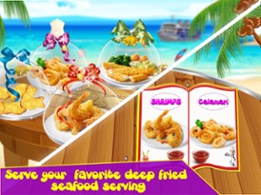 Seafood Deep Fry Maker Cook - A Fast Food Madness Image