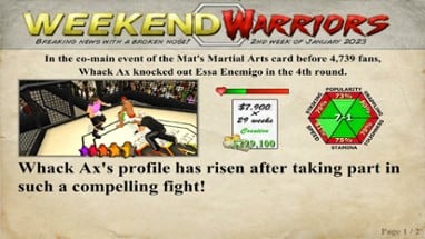 Weekend Warriors MMA Image