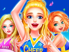 Cheerleader Magazine Dress Up Image