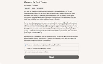 Choice of the Petal Throne Image