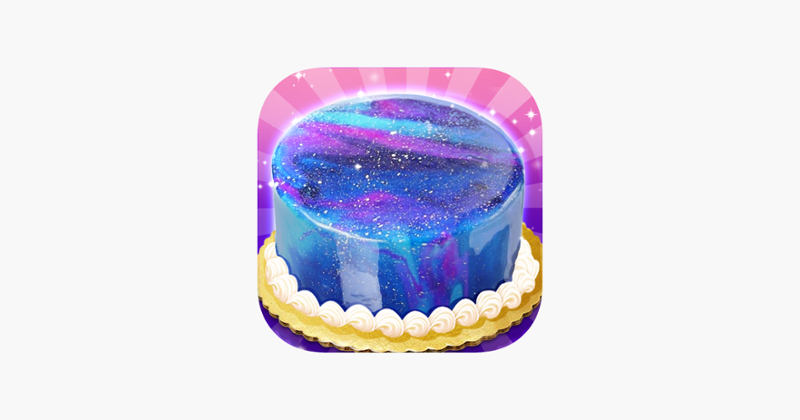 Galaxy Mirror Glaze Cake Game Cover