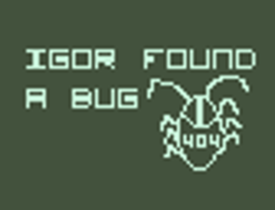 Igor Found a Bug Game Cover