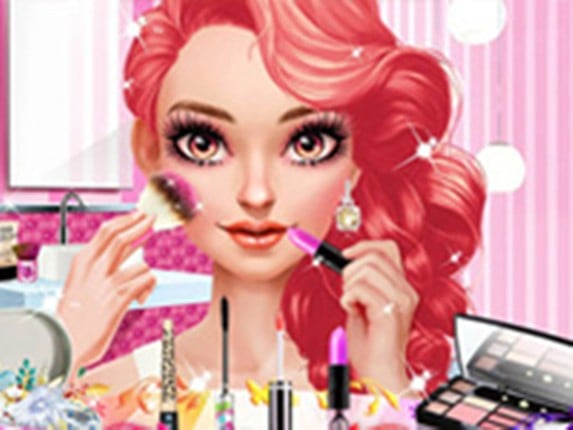 Glam Doll Salon - Makeup & Dressup Game Game Cover