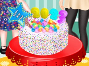 Baby Taylor Confetti Cake Image