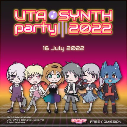 UTANITY Synth Party 2022 Game Cover