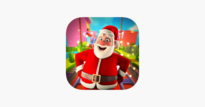 Santa Christmas Runner Sim 3D Game Cover