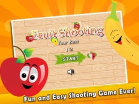 Fruit Shooting Blast - Fun Easy Apple Fruits Shooter Games for Toddler and Kids Image