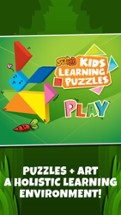 Kids Learning Puzzles: Wild Animals, K12 Tangram Image