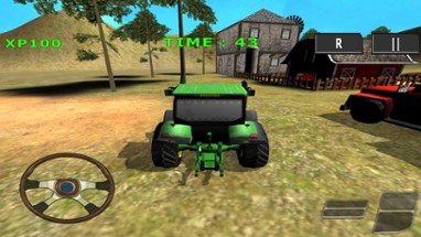 Tractor Farmer Image