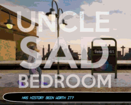 UNCLE SAD BEDROOM Game Cover