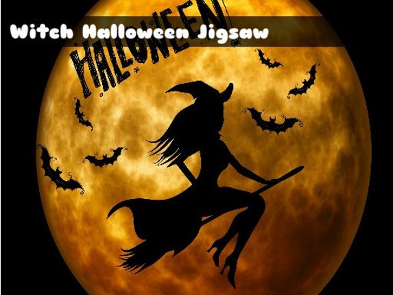 Witch Halloween Jigsaw Game Cover
