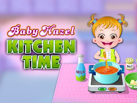 Baby Hazel Kitchen Time Game Cover