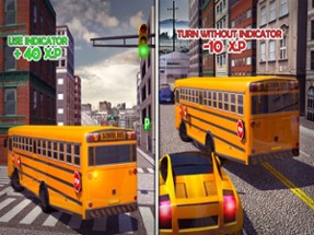 Coach Bus Simulator 3D: Driving School Game Image