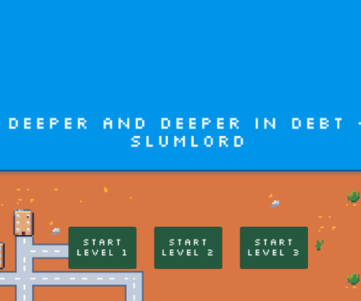 Deeper and Deeper in Debt - Slumlord Game Cover