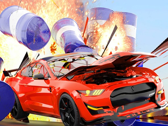 Impossible Car Stunt Races: Mega Ramps Game Cover