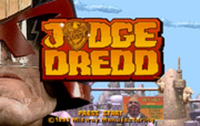 Judge Dredd Game Cover