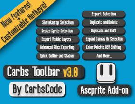Carbs Toolbar Image