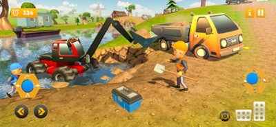 Excavator Crane Simulator Image