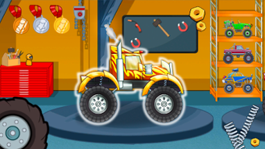 Kids Monster Truck Racing Game Image