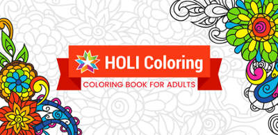 Coloring Book for Adults #HoliColoring Image