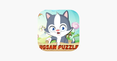 Cat Jigsaw Puzzles for Toddlers Kids Learning Game Image