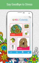 Coloring Book for Adults #HoliColoring Image