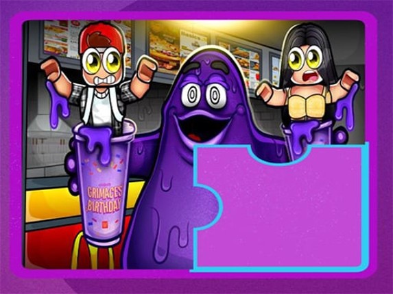 Grimace Shake Puzzle Game Cover
