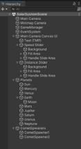 Video Game Formation MSU - Project 1 -Solar System Image