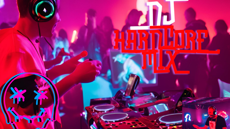 DJ HARDCORE MIX Game Cover