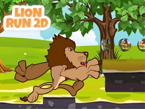 Lion Run 2D Image