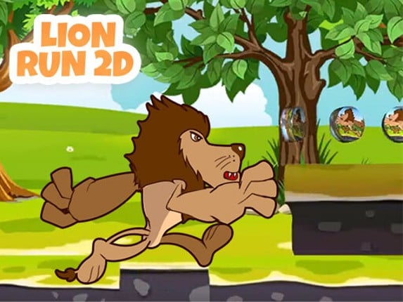 Lion Run 2D Game Cover