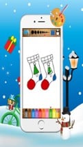 Christmas Coloring Book - Free Kids Colors Pages Image