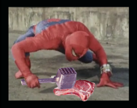 Spider-Man Hitting Floor Image