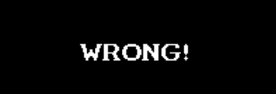 Wrong! Image