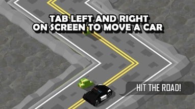 3D Zig-Zag  Car -  On The Run with Maze Road Racing Game Image