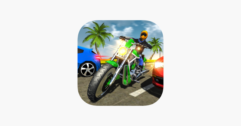 Bike racing Highway Traffic Wheeling 3D master Game Cover